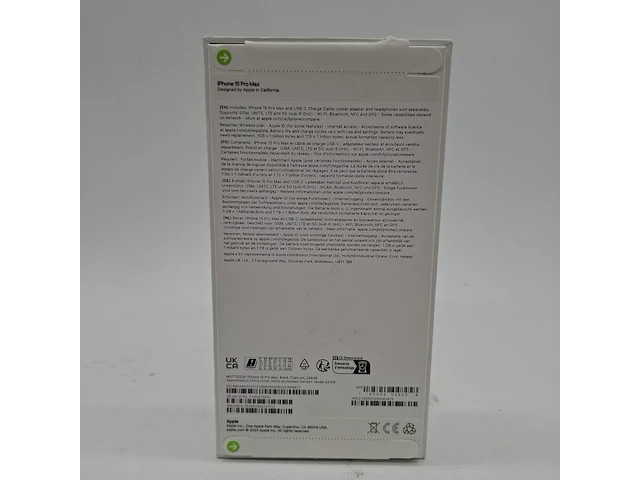 Telefoon apple, iphone 15 pro max a3106 256gb - afbeelding 2 van  4