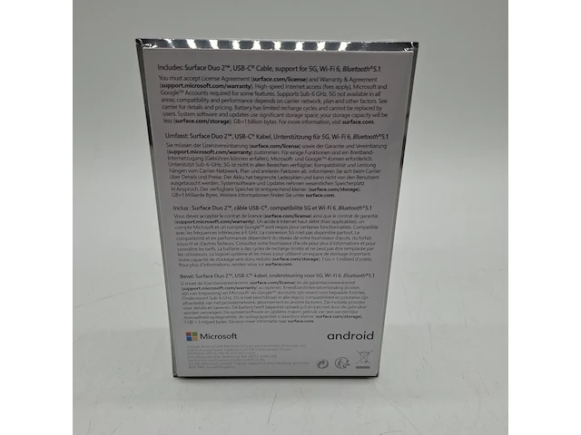 Telefoon, microsoft, surface duo 2, 2021 - afbeelding 4 van  5