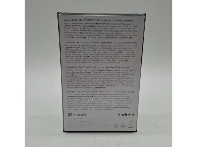 Telefoon, microsoft, surface duo 2, 2021 - afbeelding 4 van  5
