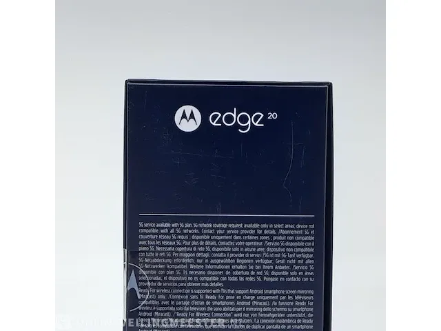 Telefoon motorola, edge 20 xt2143 128gb frosted grey - afbeelding 3 van  7