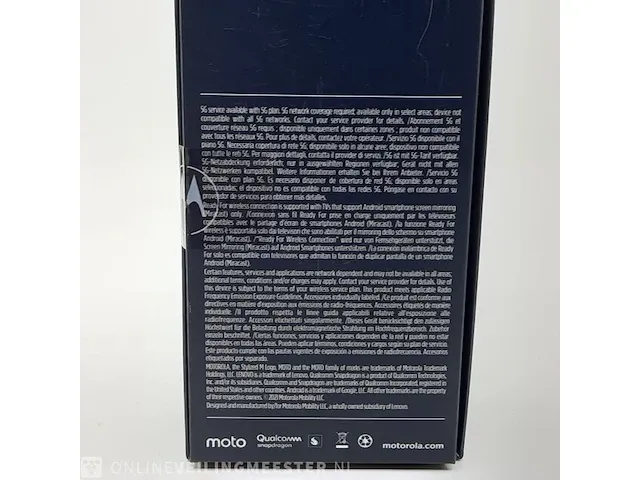 Telefoon motorola, edge 20 xt2143 128gb frosted grey - afbeelding 4 van  7