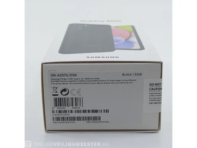 Telefoon samsung, galaxy a03s sm-a037g 32gb black - afbeelding 6 van  6