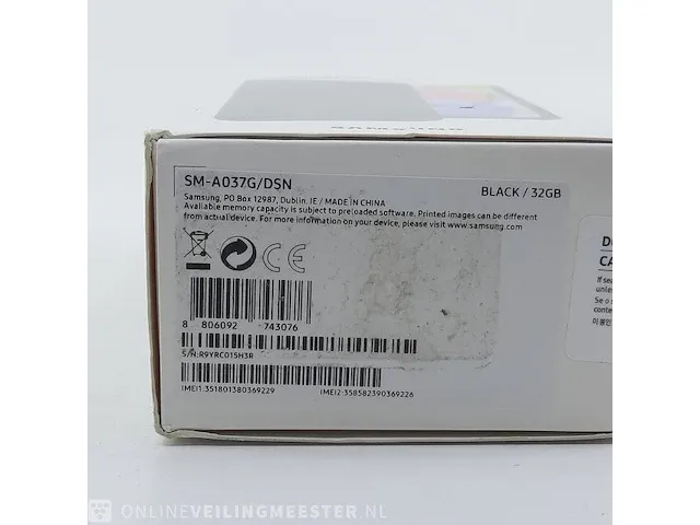 Telefoon samsung, galaxy a03s sm-a037g 32gb black - afbeelding 6 van  6