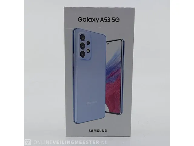 Telefoon samsung, galaxy a53 5g sm-a5266b 128gb awesome blue - afbeelding 1 van  7