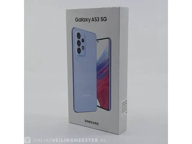 Telefoon samsung, galaxy a53 5g sm-a5266b 128gb awesome blue - afbeelding 2 van  7