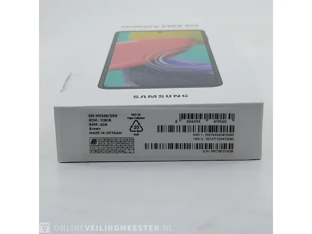 Telefoon samsung, galaxy m53 5g sm-m536b 128gb - afbeelding 7 van  7
