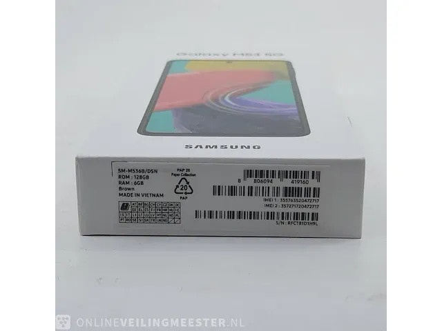 Telefoon samsung, galaxy m53 5g sm-m536b 128gb - afbeelding 7 van  7
