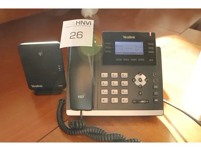 Telefoon yealink t42s. - afbeelding 1 van  1