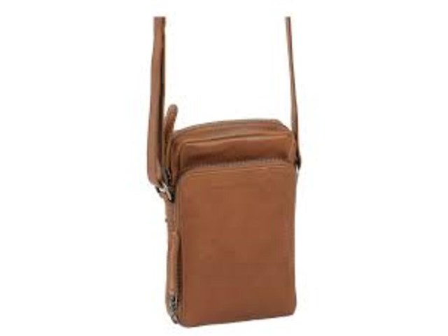 Telefoontas chesterfield, hamilton, cognac - afbeelding 1 van  4