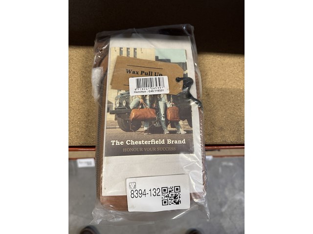 Telefoontas chesterfield, hamilton, cognac - afbeelding 4 van  4