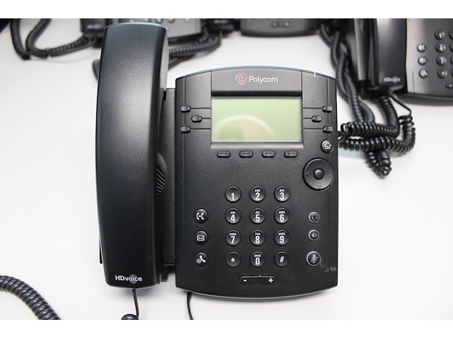 Telefoontoestellen polycom hd voice, zes stuks. - afbeelding 2 van  2