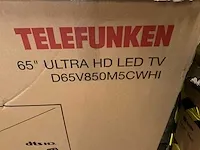 Telefunken - 65 inch - televisie (4x) - afbeelding 3 van  10