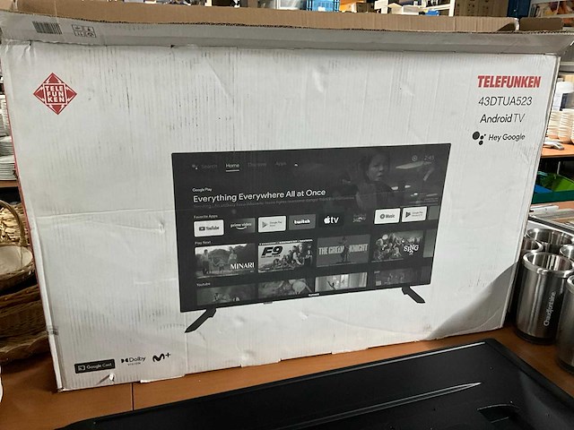 Telefunken 43dtua523 led televisie - afbeelding 8 van  8