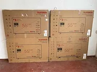 Telefunken ultra hd led 55 inch televisie (4x) - afbeelding 1 van  16