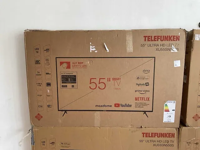 Telefunken ultra hd led 55 inch televisie (4x) - afbeelding 9 van  16