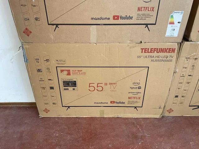 Telefunken ultra hd led 55 inch televisie (4x) - afbeelding 10 van  16
