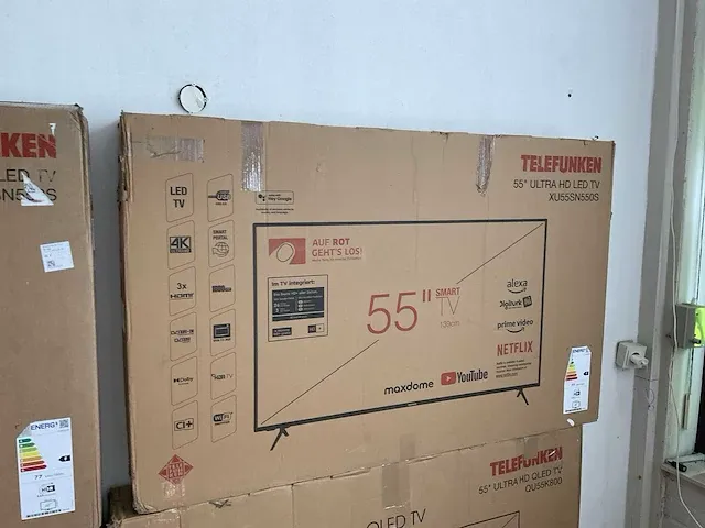 Telefunken ultra hd led 55 inch televisie (4x) - afbeelding 11 van  16