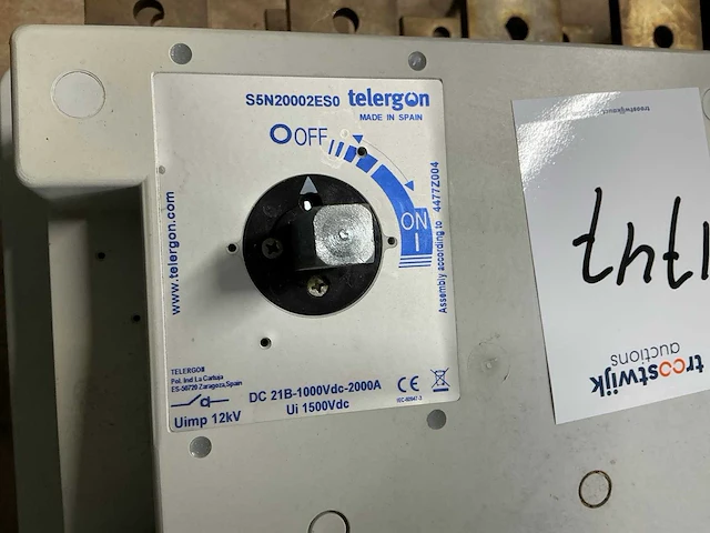 Telergon hoofdschakelkast - afbeelding 4 van  4