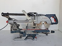 Telescoop-/afkortzaag 216mm 230v~ bosch, gcm 8 sjl, bouwjaar 2014 - afbeelding 1 van  7
