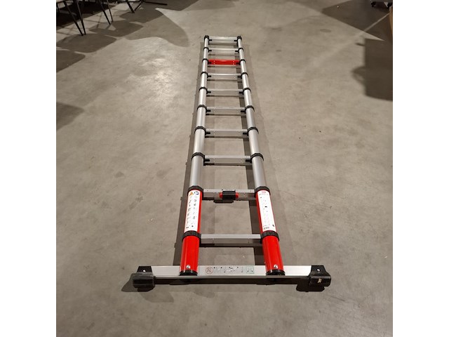 Telescoop ladder met werktrap, o.a. altrex, tl smart up 1x 11 - afbeelding 5 van  12