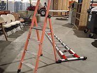 Telescoop ladder met werktrap, o.a. altrex, tl smart up 1x 11 - afbeelding 10 van  12