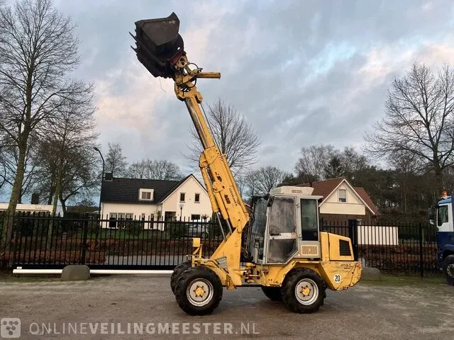 Telescoop shovel gehl, kl498t, geel, bouwjaar 2005 - afbeelding 10 van  18