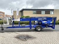 Telescoophoogwerker denkalift dl25 elektrisch+diesel 200kg 25.3m 2005