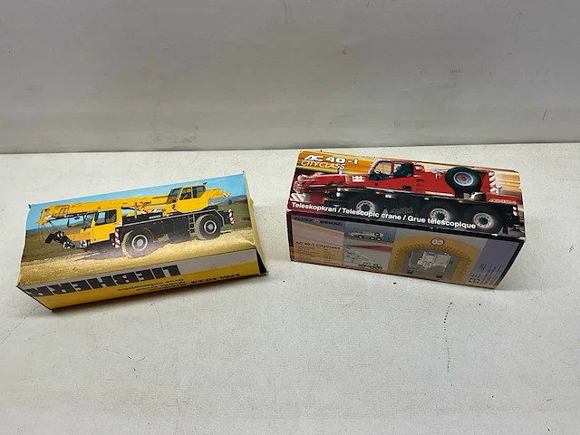 Telescoopkraan miniatuur (2x) - afbeelding 1 van  5