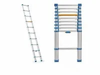 Telescoopladder 1x10 up - afbeelding 1 van  4
