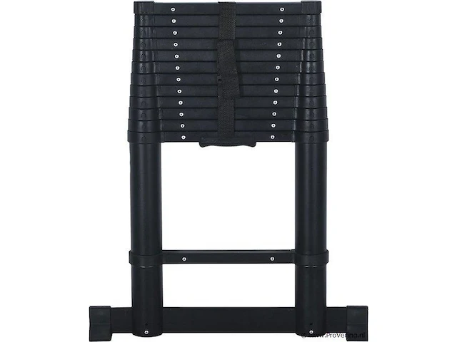 Telescoopladder 3,80m zwart - afbeelding 7 van  7