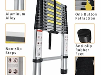 Telescoopladder zjladder - afbeelding 2 van  2