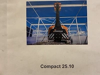 Telescopische rups hoogwerker dutch crane catamount, catamount 25.10, rood, bouwjaar 2017 - afbeelding 7 van  18