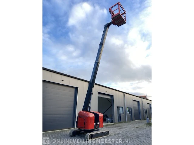 Telescopische rups hoogwerker dutch crane catamount, catamount 25.10, rood, bouwjaar 2017 - afbeelding 17 van  18