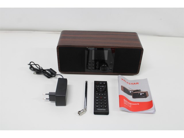 Telestar dira s24i dab+ / fm internetradio met bluetooth wi-fi hout - afbeelding 4 van  4