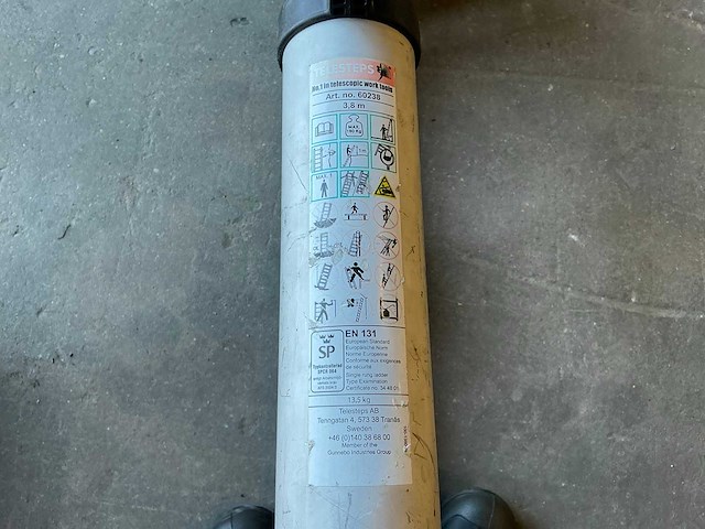 Telesteps 60238 telescopisch uitschuifbare ladder - afbeelding 3 van  3