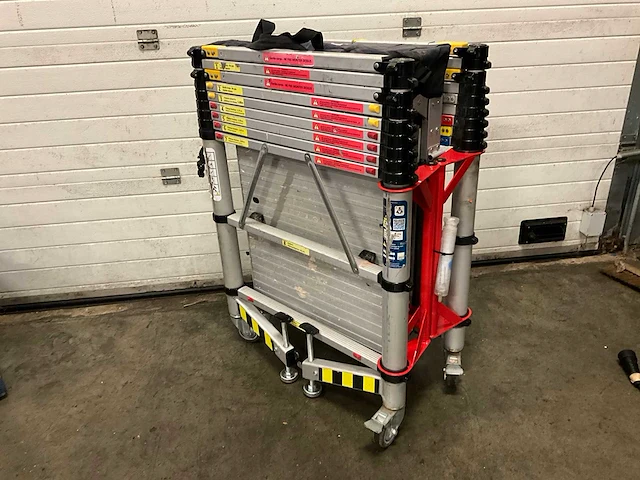 Teletower telescopic telescopische rolsteiger - afbeelding 4 van  5