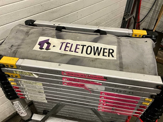 Teletower telescopic telescopische rolsteiger - afbeelding 6 van  6