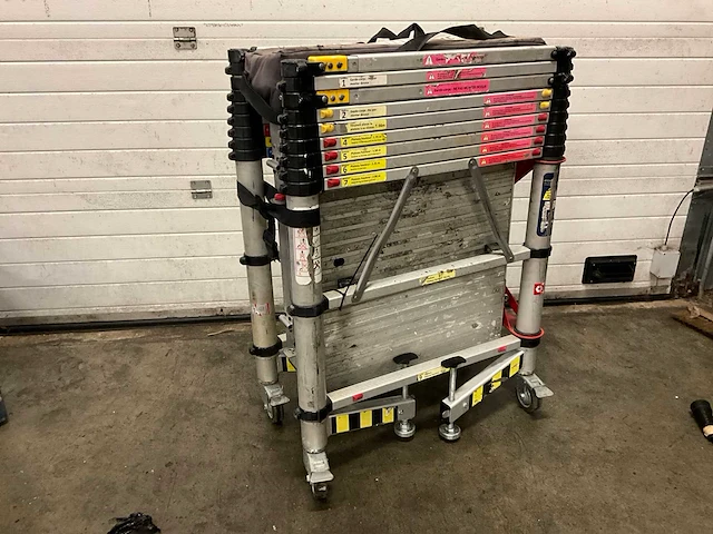 Teletower telescopic telescopische rolsteiger - afbeelding 1 van  5