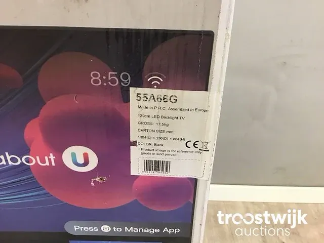 Televisie 55inch - afbeelding 2 van  2
