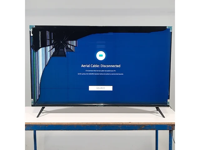 Televisie samsung, ue55au7020k - afbeelding 1 van  8