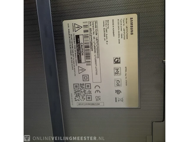 Televisie samsung, ue75tu7020w - afbeelding 3 van  11