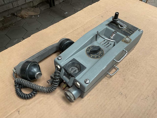 Telos apz-6/st vintage marine telefoon - afbeelding 1 van  5