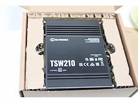 Teltonika tsw210 switch onbeheerde gigabit sfp netwerkswitch - afbeelding 2 van  2