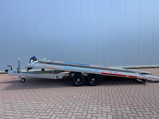 Temared - 2025 - 2700kg kantelbaar - machine transporter - aanhangwagen - afbeelding 6 van  18
