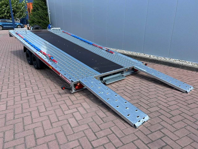 Temared - 2025 - 2700kg kantelbaar - machine transporter - aanhangwagen - afbeelding 7 van  18