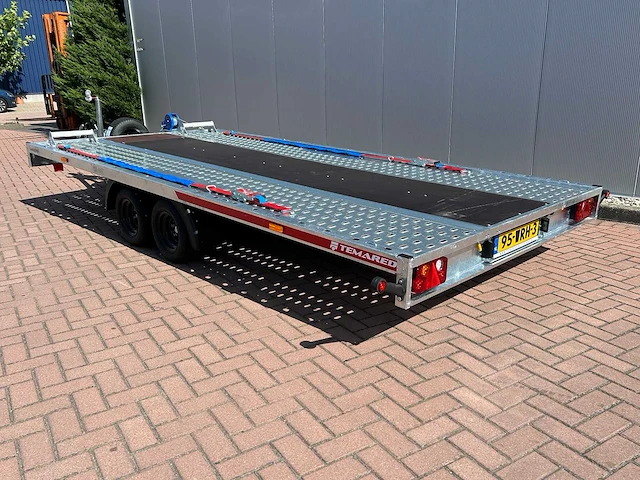 Temared - 2025 - 2700kg kantelbaar - machine transporter - aanhangwagen - afbeelding 12 van  18