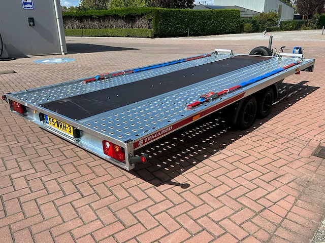 Temared - 2025 - 2700kg kantelbaar - machine transporter - aanhangwagen - afbeelding 13 van  18