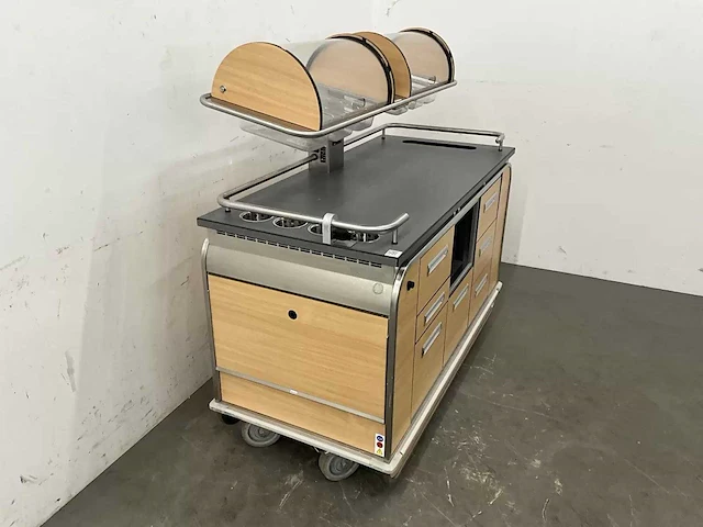 Temp-rite - serve-rite "l" - elektrisch aangedreven gekoelde serveerwagen - afbeelding 3 van  16