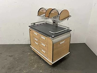 Temp-rite - serve-rite "m" - elektrisch aangedreven gekoelde serveerwagen - afbeelding 1 van  15