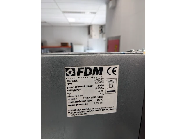 Temperatuur testkast, fdm, c700sx, 2020 - afbeelding 16 van  17